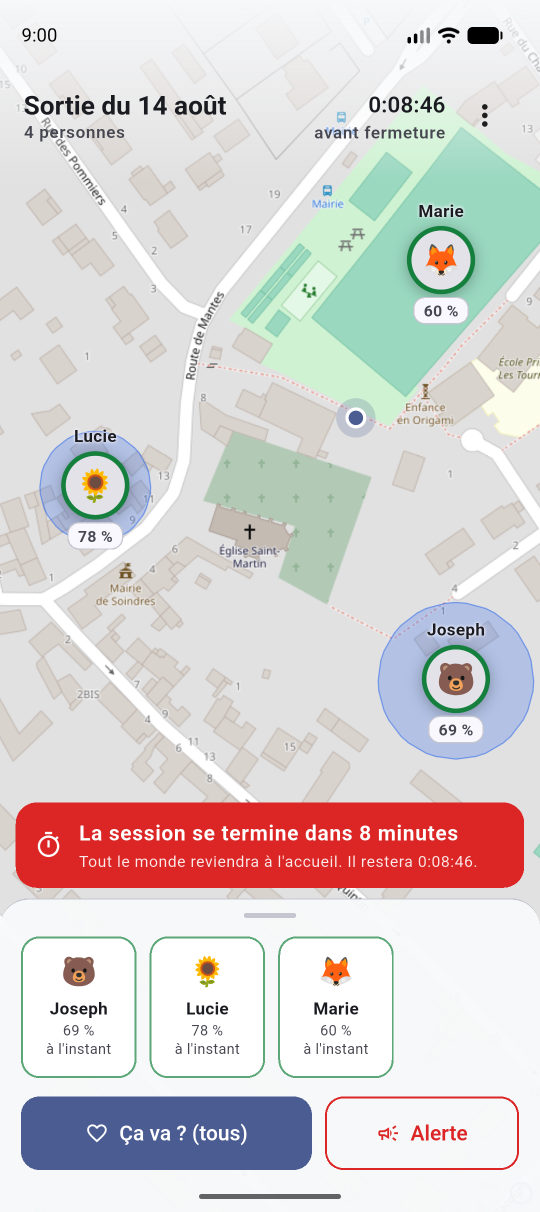 Le compte à rebours, jusqu'à ce que tout s'efface.